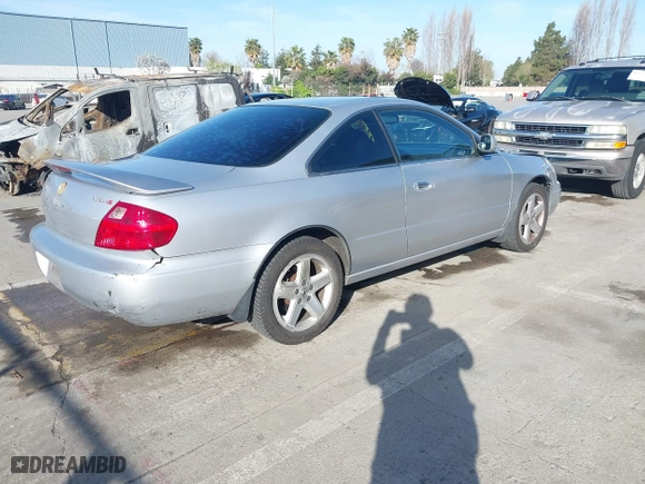 2001 Acura CL Type S with VIN 19UYA42631A024573, listed as a IAAI auction lot 41964786 with 201,614 mi miles. Bid and sale history available at carsss.com. Image 17.