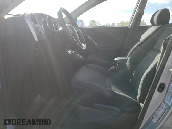 2005 Pontiac Vibe with VIN 5Y2SL63825Z400231, listed as a Copart auction lot 78368214 with 0 mi miles and Salvage Title. Bid and sale history available at carsss.com. Image 7.