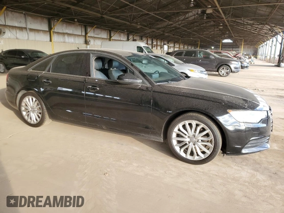 2014 Audi A6 Premium Plus with VIN WAUDFAFC5EN159689, listed as a Copart auction lot 43980025 with 85,138 mi miles and Clean title. Bid and sale history available at DreamBid. Image 4.