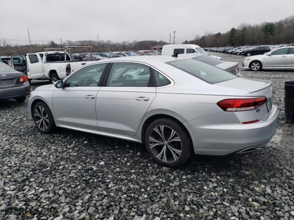 2021 Volkswagen Passat 2.0T SE with VIN 1VWSA7A36MC012971, listed as a Copart auction lot 51567715 with 59,767 mi miles and Salvage Title. Bid and sale history available at carsss.com. Image 2.