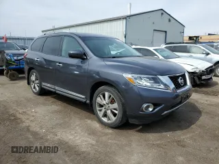 2014 Nissan Pathfinder S with VIN 5N1AR2MM3EC732837, listed as a Copart auction lot 52166595 with 167,462 mi miles and Clean title. Bid and sale history available at DreamBid. Image 4.