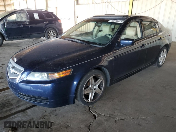 2006 Acura TL with VIN 19UUA662X6A067865, listed as a Copart auction lot 50273025 with 225,380 mi miles and Salvage Title. Bid and sale history available at carsss.com. Image 1.