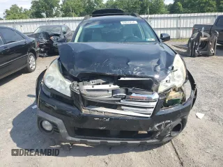2014 Subaru Outback 2.5i Premium with VIN 4S4BRBCC3E3267120, listed as a Copart auction lot 60874254 with 144,804 mi miles and Salvage Title. Bid and sale history available at carsss.com. Image 5.