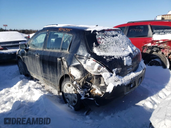 2012 Nissan Versa S with VIN 3N1BC1CPXCL368694, listed as a Copart auction lot 46326935 with 244,566 mi miles and Salvage Title. Bid and sale history available at carsss.com. Image 2.