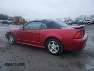 2004 Ford Mustang Deluxe with VIN 1FAFP44404F102515, listed as a Copart auction lot 82361014 with 65,383 mi miles and Salvage Title. Bid and sale history available at carsss.com. Image 2.