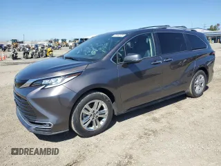 2023 Toyota Sienna Platinum with VIN 5TDESKFC2PS106874, listed as a Copart auction lot 50348725 with 10,329 mi miles and Non Repairable. Bid and sale history available at DreamBid. Image 1.