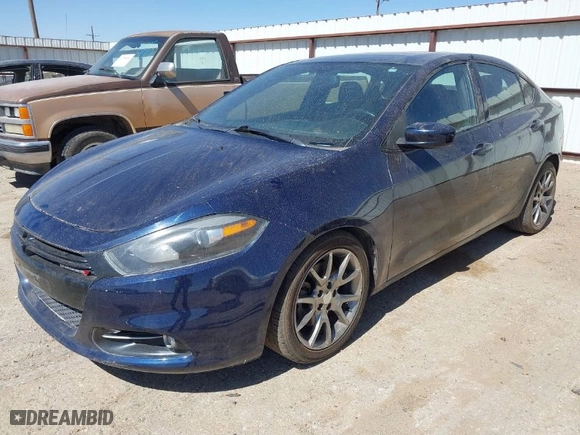 2014 Dodge Dart SXT with VIN 1C3CDFBB2ED669748, listed as a IAAI auction lot 41777430 with 136,454 mi miles. Bid and sale history available at carsss.com. Image 2.