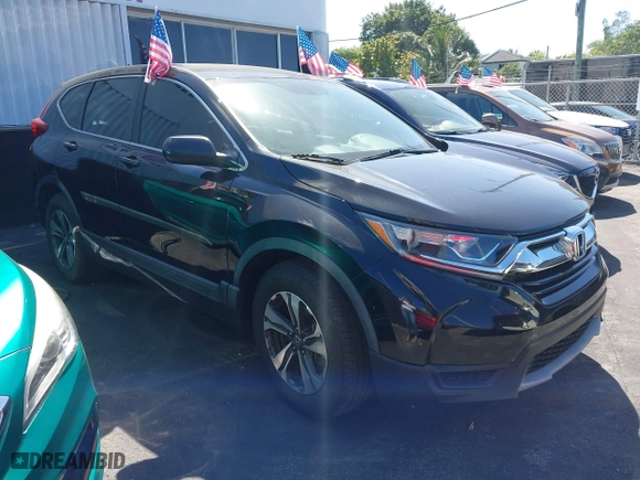2017 Honda CR-V LX with VIN 7FARW5H30HE004035, listed as a IAAI auction lot 41836393 with 212,574 mi miles. Bid and sale history available at carsss.com. Image 1.
