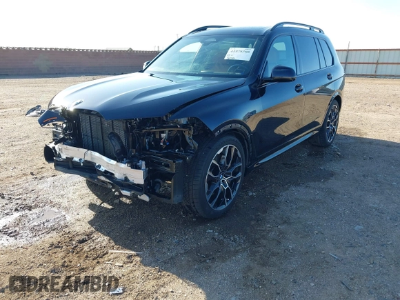 2024 BMW X7 xDrive40i with VIN 5UX23EM09R9S27315, listed as a IAAI auction lot 41978380 with 27,769 mi miles. Bid and sale history available at carsss.com. Image 18.