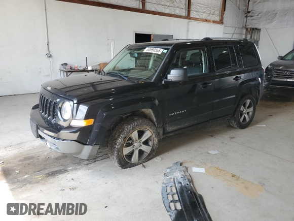 2016 Jeep Patriot Latitude z VIN 1C4NJRFB1GD799628, wystawiony jako Copart lot #60690555 z przebiegiem 43 021 mil mil oraz Szkoda całkowita • Salvage title. Historia ofert i sprzedaży dostępna na DreamBid. Obrazek 1.
