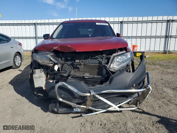 2016 Nissan Rogue SV with VIN KNMAT2MV1GP737495, listed as a Copart auction lot 47624735 with 155,574 mi miles and Salvage Title. Bid and sale history available at carsss.com. Image 5.