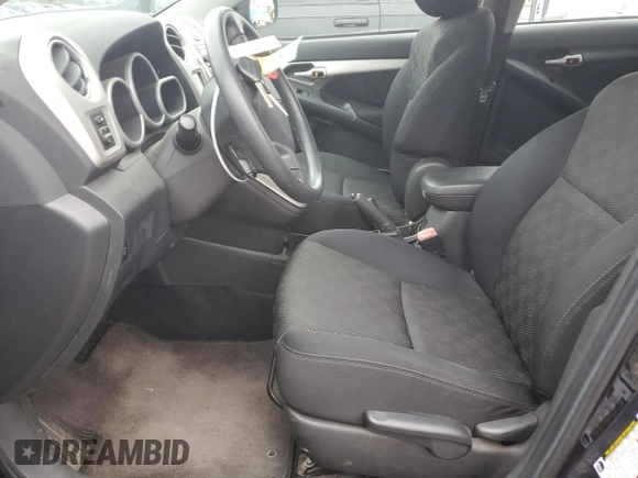 2010 Pontiac Vibe w/1SB with VIN 5Y2SP6E06AZ407043, listed as a Copart auction lot 76349544 with 0 mi miles and Salvage Title. Bid and sale history available at carsss.com. Image 7.