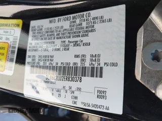2014 Lincoln MKZ Hybrid z VIN 3LN6L2LU2ER830378, wystawiony jako IAAI lot #42207921 z przebiegiem 155 304 mil mil oraz . Historia ofert i sprzedaży dostępna na DreamBid. Obrazek 9.