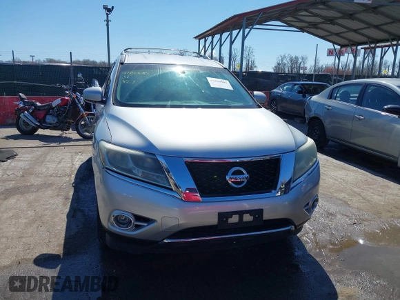 2013 Nissan Pathfinder SL with VIN 5N1AR2MM6DC628809, listed as a IAAI auction lot 41850082 with 129,640 mi miles and . Bid and sale history available at DreamBid. Image 12.