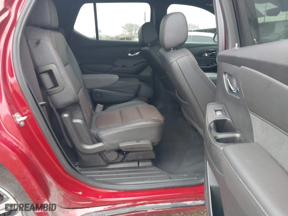 2023 Chevrolet Traverse High Country with VIN 1GNEVNKW7PJ221810, listed as a IAAI auction lot 41215676 with 26,020 mi miles. Bid and sale history available at carsss.com. Image 8.