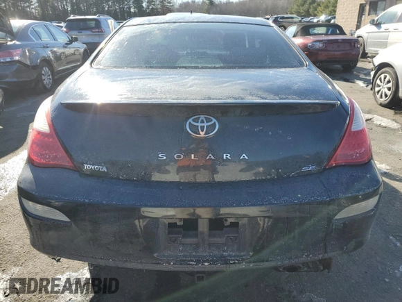 2007 Toyota Solara SE with VIN 4T1CE30P47U760959, listed as a Copart auction lot 42383975 with 166,950 mi miles and Salvage Title. Bid and sale history available at carsss.com. Image 6.