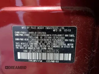 2014 Subaru Forester 2.5i Limited with VIN JF2SJAHC1EH469375, listed as a Copart auction lot 49892045 with 75,666 mi miles and Salvage Title. Bid and sale history available at carsss.com. Image 14.