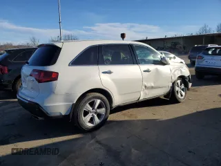 2012 Acura MDX Tech/Entertainment Pkg with VIN 2HNYD2H4XCH522624, listed as a Copart auction lot 88059225 with 244,282 mi miles and Salvage Title. Bid and sale history available at carsss.com. Image 3.