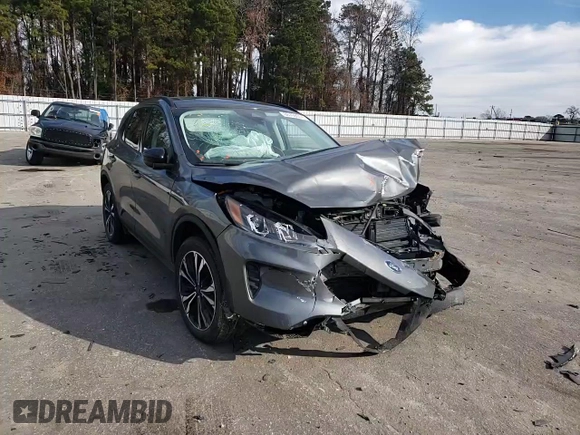 2022 Ford Escape SE Hybrid with VIN 1FMCU9BZ3NUA03858, listed as a Copart auction lot 86798614 with 24,234 mi miles and Salvage Title. Bid and sale history available at carsss.com. Image 22.