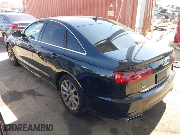 2016 Audi A6 Premium with VIN WAUCFAFC7GN162981, listed as a IAAI auction lot 42660005 with 148,038 mi miles and . Bid and sale history available at DreamBid. Image 3.