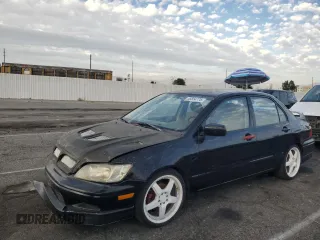 2003 Mitsubishi Lancer ES with VIN JA3AJ26E13U100300, listed as a Copart auction lot 46854775 with 164,722 mi miles and Salvage Title. Bid and sale history available at carsss.com. Image 1.