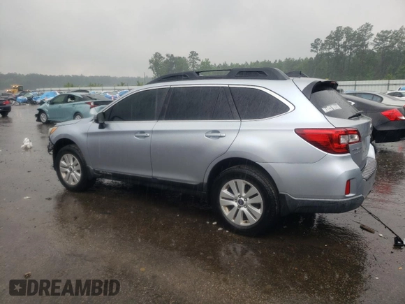 2017 Subaru Outback Premium with VIN 4S4BSAHC9H3201313, listed as a Copart auction lot 55818645 with 81,302 mi miles and Salvage title. Bid and sale history available at DreamBid. Image 2.