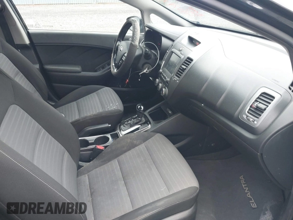 2017 Kia Forte S with VIN 3KPFL4A73HE025384, listed as a IAAI auction lot 42048291 with 120,016 mi miles and . Bid and sale history available at DreamBid. Image 5.
