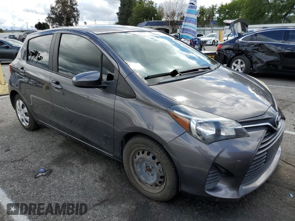 2015 Toyota Yaris L with VIN VNKKTUD30FA031562, listed as a Copart auction lot 48638165 with 84,919 mi miles and Clean Title. Bid and sale history available at DreamBid. Image 4.