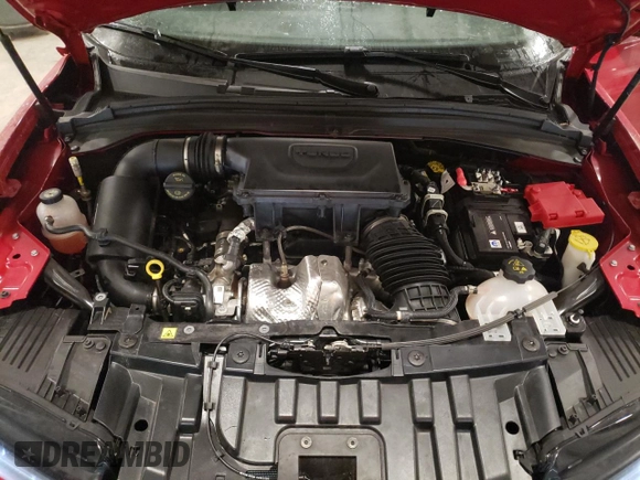 2024 Dodge Hornet GT with VIN ZACNDFAN1R3A41940, listed as a Copart auction lot 48390515 with 19,497 mi miles and Salvage Title. Bid and sale history available at DreamBid. Image 12.