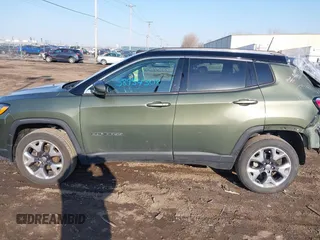 2021 Jeep Compass Limited with VIN 3C4NJDCBXMT562925, listed as a IAAI auction lot 38954308 with 55,034 mi miles and . Bid and sale history available at DreamBid. Image 14.