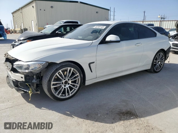 2015 BMW 4 Series 428i z VIN WBA3N3C56FK234418, wystawiony jako Copart lot #48208145 z przebiegiem 66 796 mil mil oraz Szkoda całkowita • Salvage title. Historia ofert i sprzedaży dostępna na DreamBid. Obrazek 1.