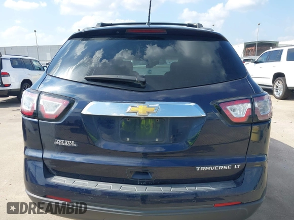 2015 Chevrolet Traverse LT with VIN 1GNKRHKD4FJ296745, listed as a IAAI auction lot 42334324 with 139,386 mi miles and . Bid and sale history available at DreamBid. Image 16.