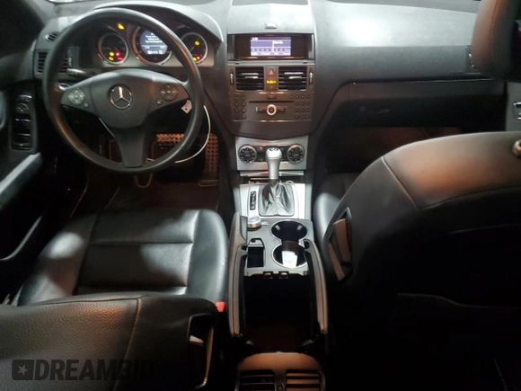 2010 Mercedes-Benz C 300 Sport with VIN WDDGF5EB2AR117652, listed as a Copart auction lot 48030515 with 113,327 mi miles and Salvage Title. Bid and sale history available at DreamBid. Image 8.