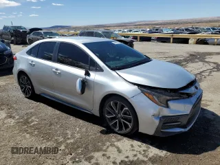 2020 Toyota Corolla SE with VIN JTDS4RCE4LJ052397, listed as a Copart auction lot 45486925 with 50,256 mi miles and Salvage Title. Bid and sale history available at carsss.com. Image 4.