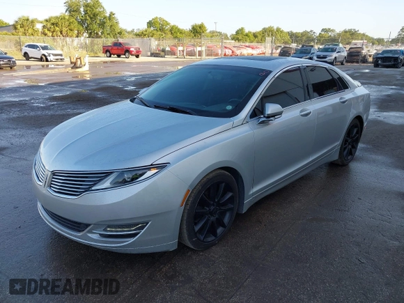 2014 Lincoln MKZ with VIN 3LN6L2G99ER808853, listed as a IAAI auction lot 42157083 with 157,696 mi miles. Bid and sale history available at carsss.com. Image 2.