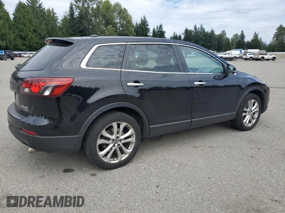 2013 Mazda CX-9 Grand Touring with VIN JM3TB3DV7D0423301, listed as a Copart auction lot 65778565 with 94,287 mi miles and Clean title. Bid and sale history available at DreamBid. Image 3.