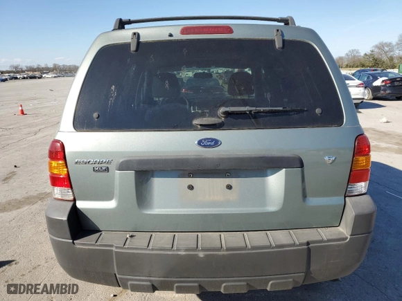 2007 Ford Escape XLT with VIN 1FMYU03157KA05202, listed as a Copart auction lot 50534635 with 76,166 mi miles and Clean Title. Bid and sale history available at carsss.com. Image 6.