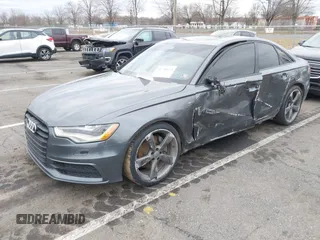 2015 Audi A6 3.0L TDI Prestige with VIN WAUHMAFC9FN036678, listed as a IAAI auction lot 41741472 with 87,932 mi miles. Bid and sale history available at carsss.com. Image 6.