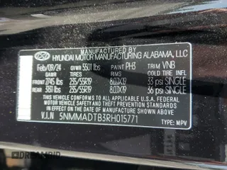 2024 Genesis GV70 2.5T with VIN 5NMMADTB3RH015771, listed as a Copart auction lot 60168085 with 9,800 mi miles and Salvage title. Bid and sale history available at DreamBid. Image 13.