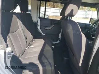 2018 Jeep Wrangler JK Unlimited Sport S with VIN 1C4BJWDG3JL885083, listed as a Copart auction lot 43931185 with 44,971 mi miles and Salvage Title. Bid and sale history available at carsss.com. Image 10.