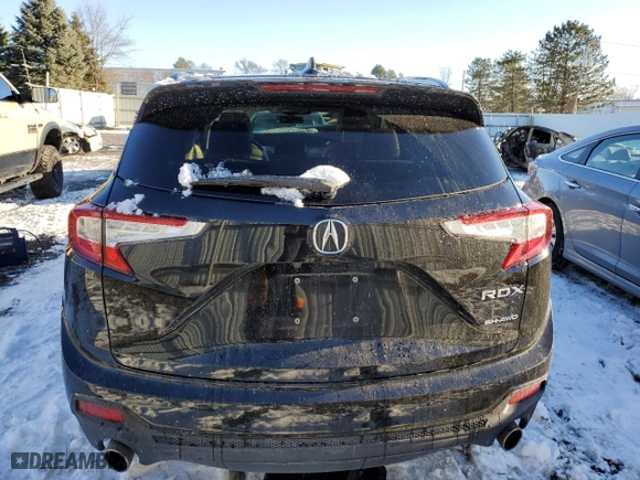 2019 Acura RDX with VIN 5J8TC2H34KL038834, listed as a Copart auction lot 71543302 with 46,583 mi miles. Bid and sale history available at carsss.com. Image 6.