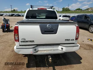 2011 Nissan Frontier Pro-4X with VIN 1N6AD0EV5BC406965, listed as a Copart auction lot 59335675 with 168,296 mi miles and Salvage title. Bid and sale history available at DreamBid. Image 6.