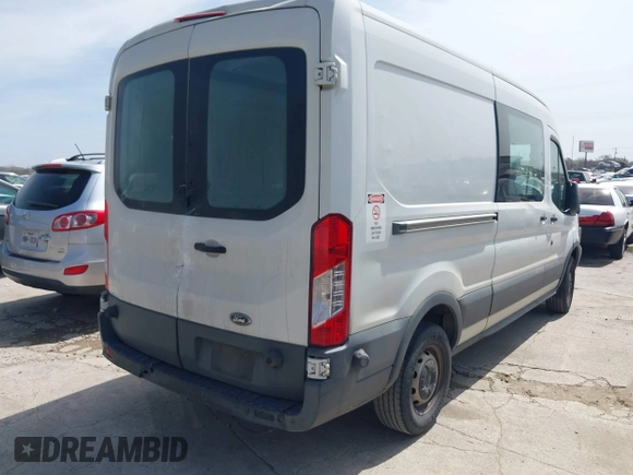 2015 Ford Transit Cargo with VIN 1FTNE2CMXFKA06516, listed as a IAAI auction lot 41650498 with 281,654 mi miles and . Bid and sale history available at carsss.com. Image 4.