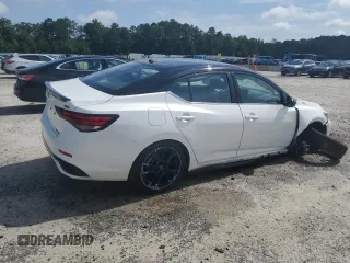 2025 Nissan Sentra SR с VIN 3N1AB8DV2SY283192, выставлен на аукционе Copart как лот 60323945 с пробегом 11 300 миль миль и Списание • Salvage title. История ставок и продаж доступна на DreamBid. Изображение 3.