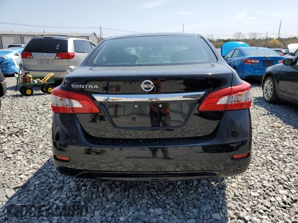 2015 Nissan Sentra S with VIN 3N1AB7AP4FY231794, listed as a Copart auction lot 51615905 with 186,492 mi miles and Clean Title. Bid and sale history available at DreamBid. Image 6.