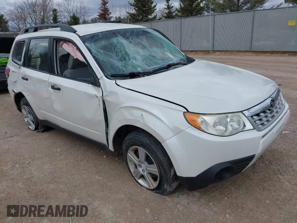 2011 Subaru Forester X with VIN JF2SHBBC5BH780006, listed as a IAAI auction lot 42008040 with 75,605 mi miles and . Bid and sale history available at DreamBid. Image 1.