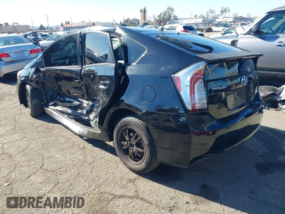 2013 Toyota Prius One z VIN JTDKN3DU7D5596130, wystawiony jako IAAI lot #41338227 z przebiegiem 160 146 mil mil oraz . Historia ofert i sprzedaży dostępna na DreamBid. Obrazek 3.