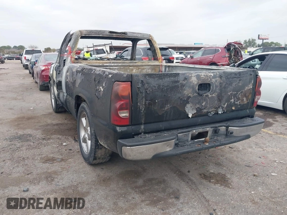 2005 Chevrolet Silverado 1500 Work Truck with VIN 1GCEC14X25Z324919, listed as a IAAI auction lot 41020016 with 1 mi miles. Bid and sale history available at carsss.com. Image 3.