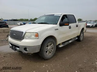 2008 Ford F-150 XLT with VIN 1FTPW14V88FB29136, listed as a Copart auction lot 54239705 with 249,729 mi miles and Clean Title. Bid and sale history available at carsss.com. Image 1.