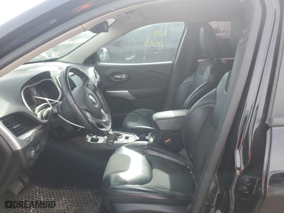2018 Jeep Cherokee Trailhawk with VIN 1C4PJMBX9JD517630, listed as a Copart auction lot 45723935 with 73,903 mi miles and Salvage Title. Bid and sale history available at carsss.com. Image 7.